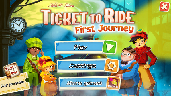 Ticket to Ride: First Journey скриншот