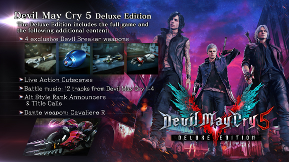 devil may cry 5 deluxe edition ps4