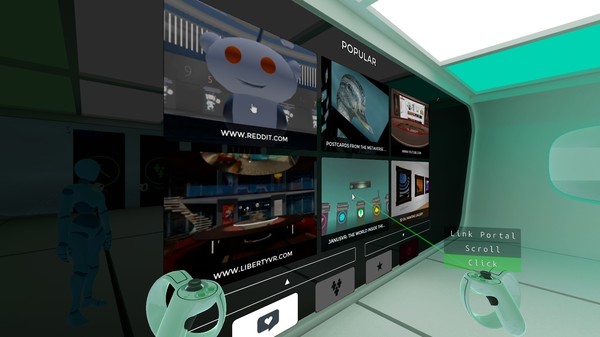 скриншот Janus VR 0
