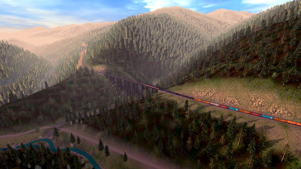 скриншот Trainz 2019 DLC: Avery - Drexel Route 5