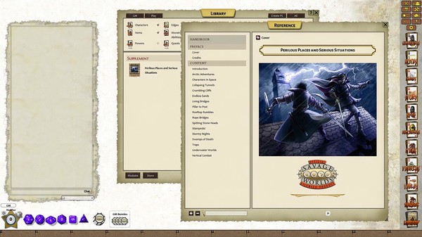 скриншот Fantasy Grounds - Perilous Places & Serious Situations (Savage Worlds) 4