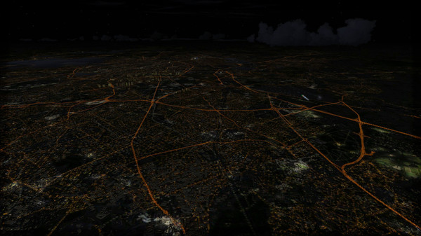 скриншот FSX Steam Edition: Night Environment: France Add-On 4