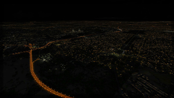 скриншот FSX Steam Edition: Night Environment: France Add-On 2