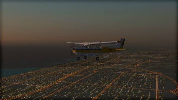 скриншот FSX Steam Edition: Night Environment: Dubai Add-On 3