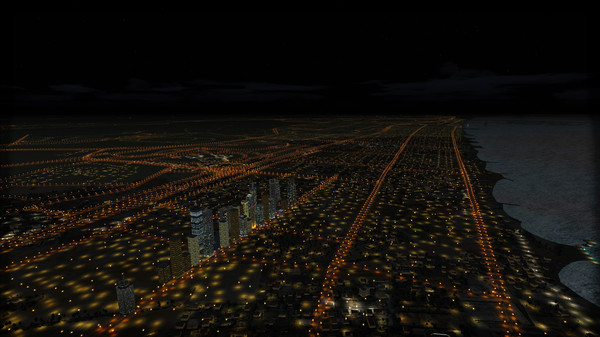 KHAiHOM.com - FSX Steam Edition: Night Environment: Dubai Add-On