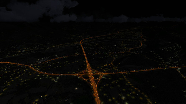 скриншот FSX Steam Edition: Night Environment: Alps 4
