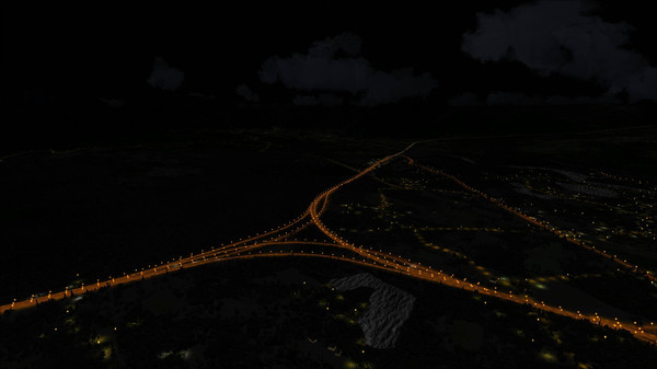 скриншот FSX Steam Edition: Night Environment: Alps 1
