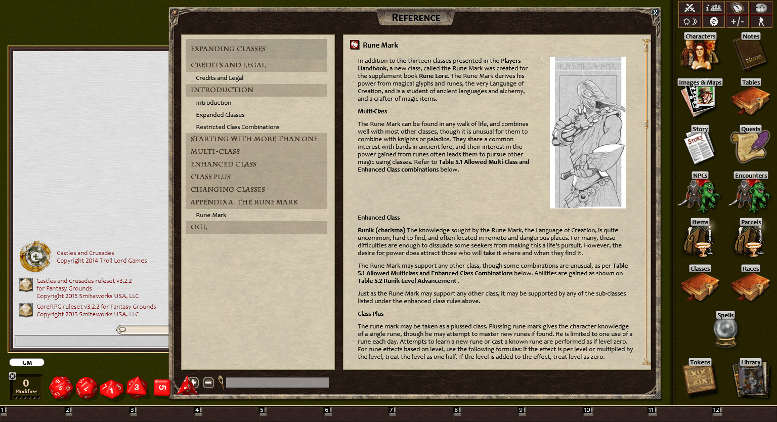 Fantasy Grounds - Expanding Classes (Castles & Crusades) Steam Discovery