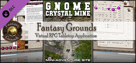 Fantasy Grounds - Compass Point 01: Gnome Crystal Mine (3.5E) banner image