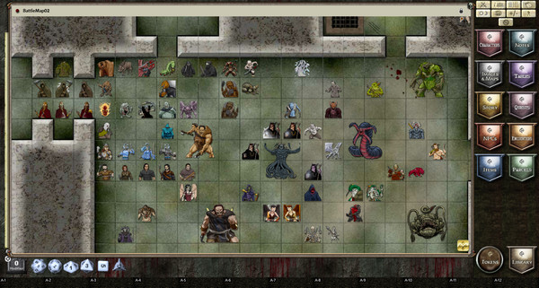 скриншот Fantasy Grounds - H3-Ziggurat of Gloom 4E Fantasy (Token Pack) 3