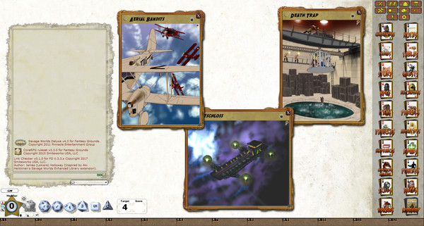 скриншот Fantasy Grounds - Daring Tales of Adventure 05: Sky Pirates of the Caribbean (Savage Worlds) 1