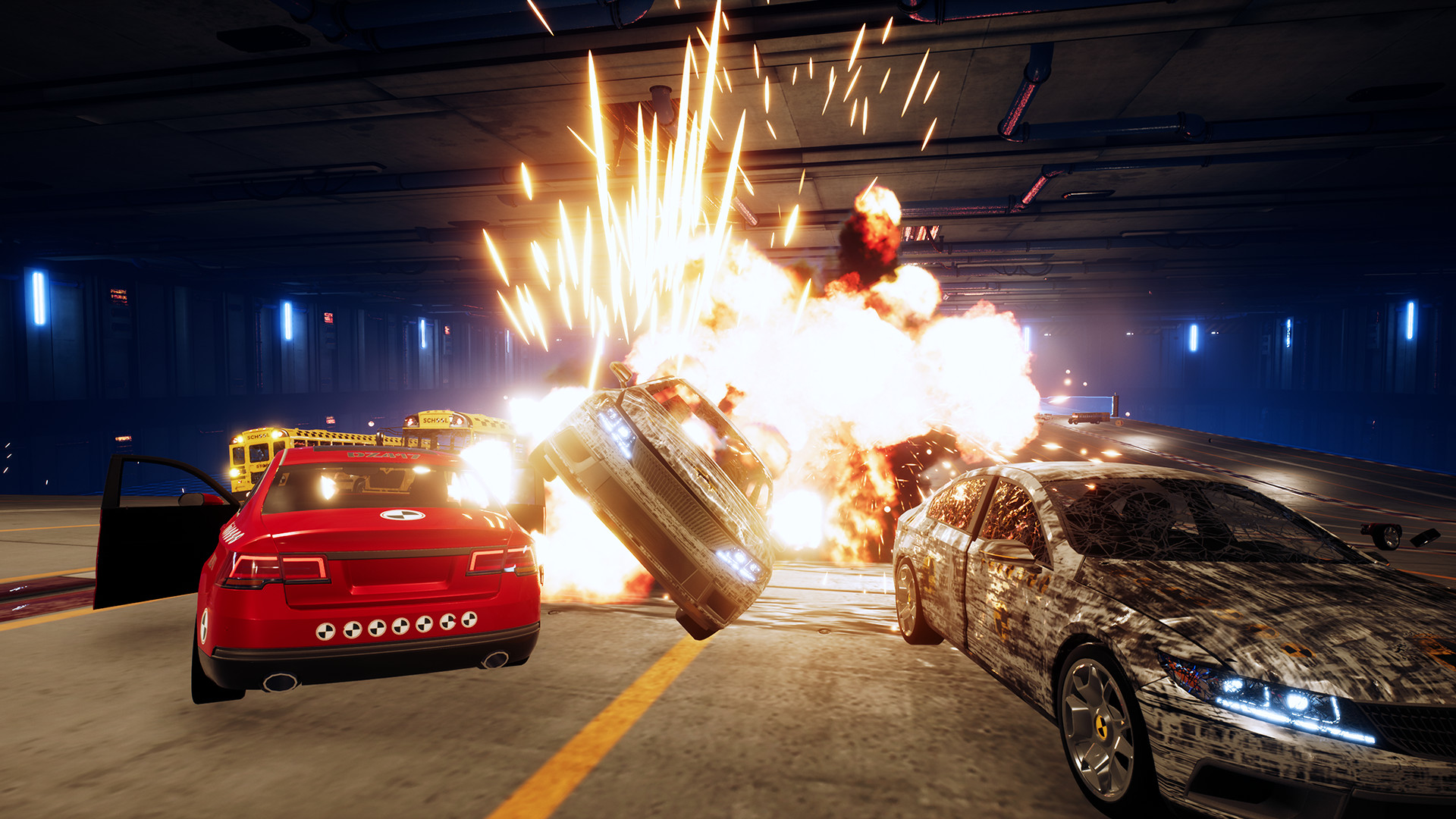 Danger Zone Game features the biggest and best car crashes
