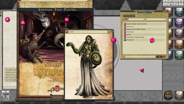 скриншот Fantasy Grounds - Shrine of Serpents (PFRPG) 3