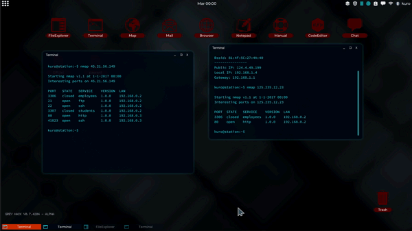 Download Terminal Hacker (Prank) android on PC