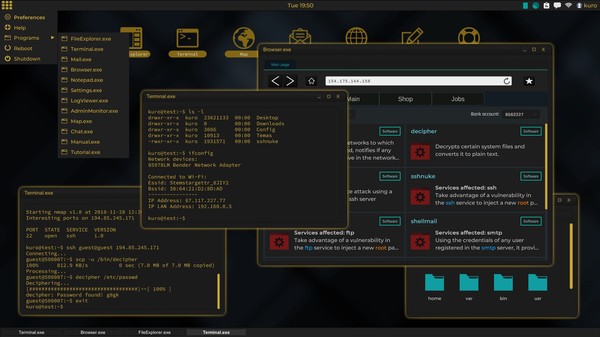 скриншот Grey Hack 3