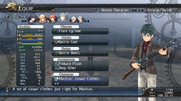 The Legend of Heroes: Trails of Cold Steel - Machias' Casuals