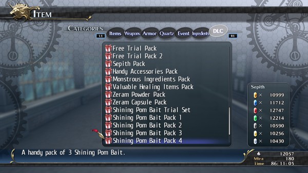 The Legend of Heroes: Trails of Cold Steel - Shining Pom Bait Pack 4 The Legend of Heroes: Trails of Cold Steel - Shining Pom Bait Pack 4