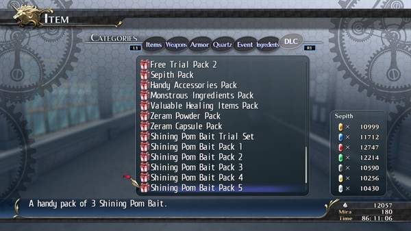 The Legend of Heroes: Trails of Cold Steel - Shining Pom Bait Pack 5 The Legend of Heroes: Trails of Cold Steel - Shining Pom Bait Pack 5