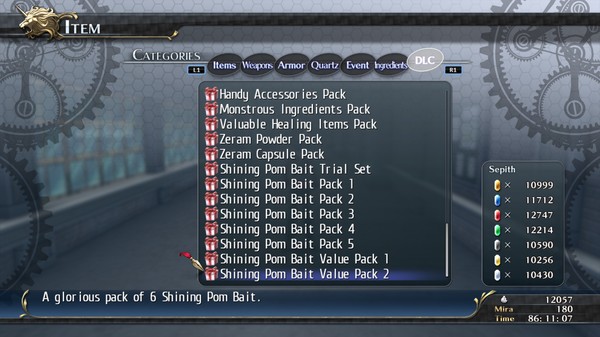 The Legend of Heroes: Trails of Cold Steel - Shining Pom Bait Value Pack 2 The Legend of Heroes: Trails of Cold Steel - Shining Pom Bait Value Pack 2