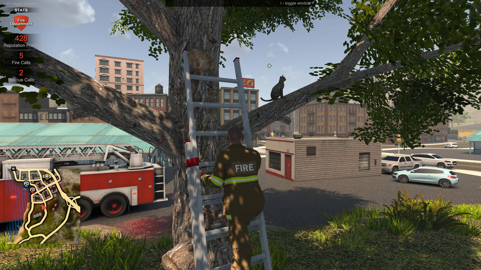 Flashing Lights - Police, Firefighting, Emergency Services Simulator Resimleri 