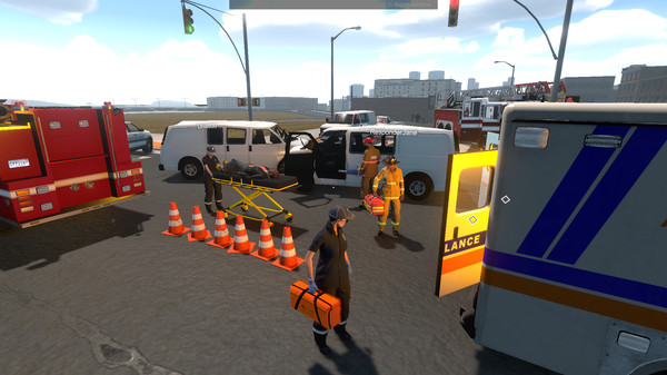 KHAiHOM.com - Flashing Lights - Police, Firefighting, Emergency Services Simulator