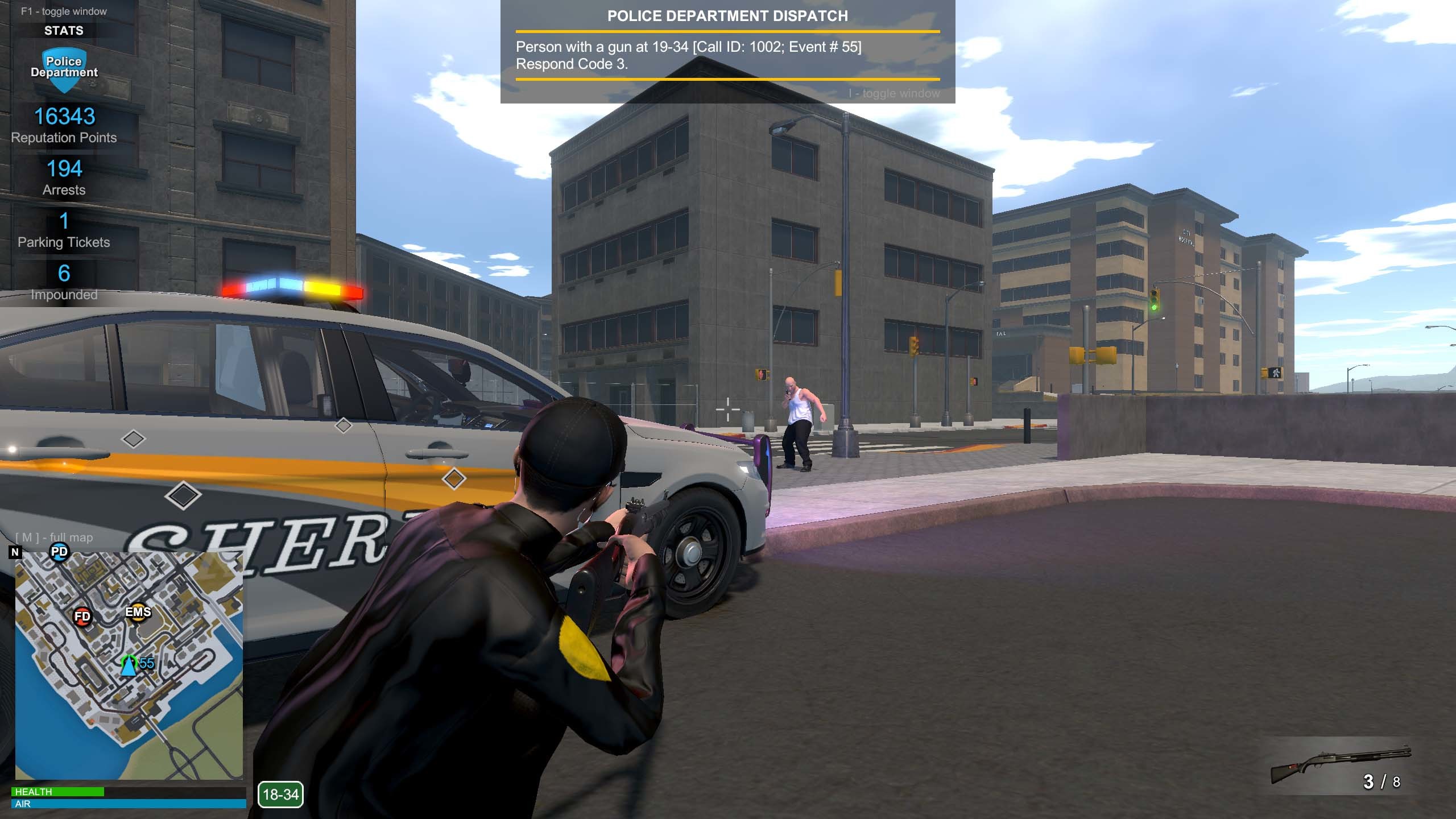 Flashing Lights - Police, Firefighting, Emergency Services Simulator Free Download for PC