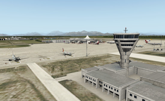 скриншот X-Plane 11 - Add-on: Aerosoft - Airport Antalya 1