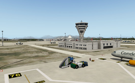 скриншот X-Plane 11 - Add-on: Aerosoft - Airport Antalya 3