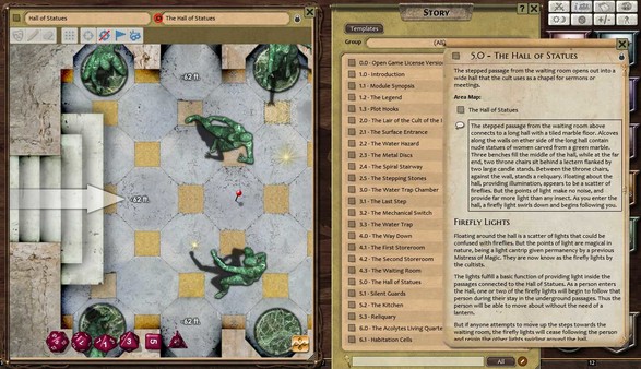 скриншот Fantasy Grounds - Compass Point 02 - Cult of the Iron Mask (3.5E) 0
