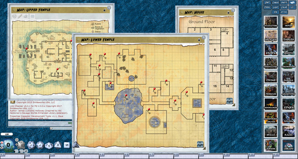 скриншот Fantasy Grounds - Hellfrost: Pirates of the Crystal Flow (Savage Worlds) 2
