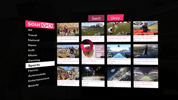 SourVR Video Player Deluxe Edition