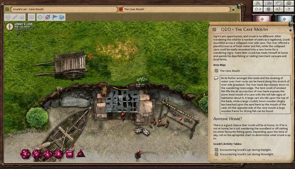 скриншот Fantasy Grounds - Compass Point 04 - Grunk's Lair (3.5E) 2