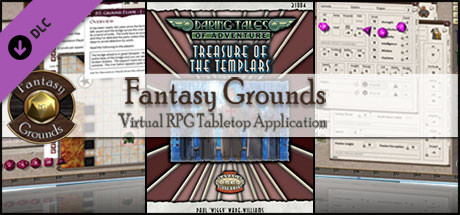 Fantasy Grounds - Daring Tales of Adventure 03: Treasure of the Templars (Savage Worlds) banner image