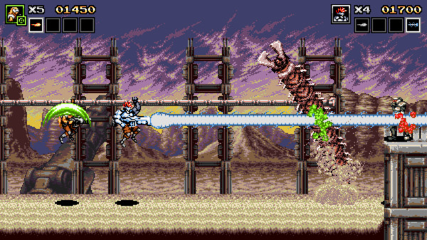 скриншот Blazing Chrome 2