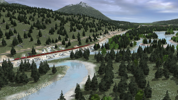 скриншот Trainz 2019 DLC Route: Canadian Rocky Mountains - Columbia River Basin 3