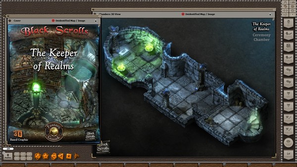 скриншот Fantasy Grounds - The Keeper of Realms (Map Pack) 3