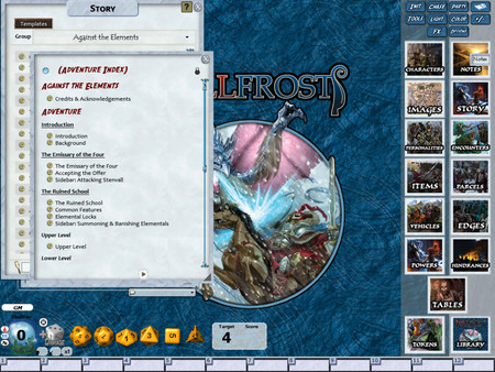 Fantasy Grounds - Hellfrost: Against the Elements (Savage Worlds)