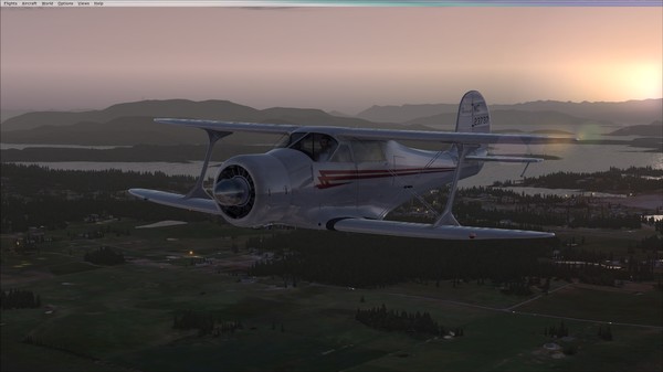 скриншот FSX: Steam Edition - Beechcraft D17 Staggerwing 3