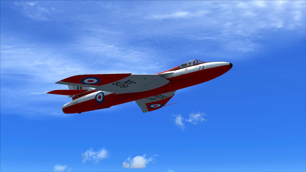 скриншот FSX Steam Edition: Hawker Hunter F.6/FGA.9 Add-On 2