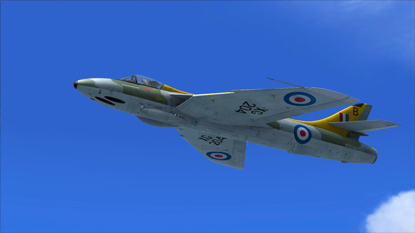 скриншот FSX Steam Edition: Hawker Hunter F.6/FGA.9 Add-On 3