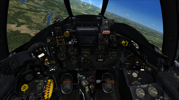 скриншот FSX Steam Edition: Hawker Hunter F.6/FGA.9 Add-On 5