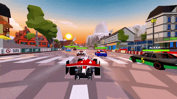 Hotshot Racing, novo jogo de corrida com inspirações retrô, é anunciado