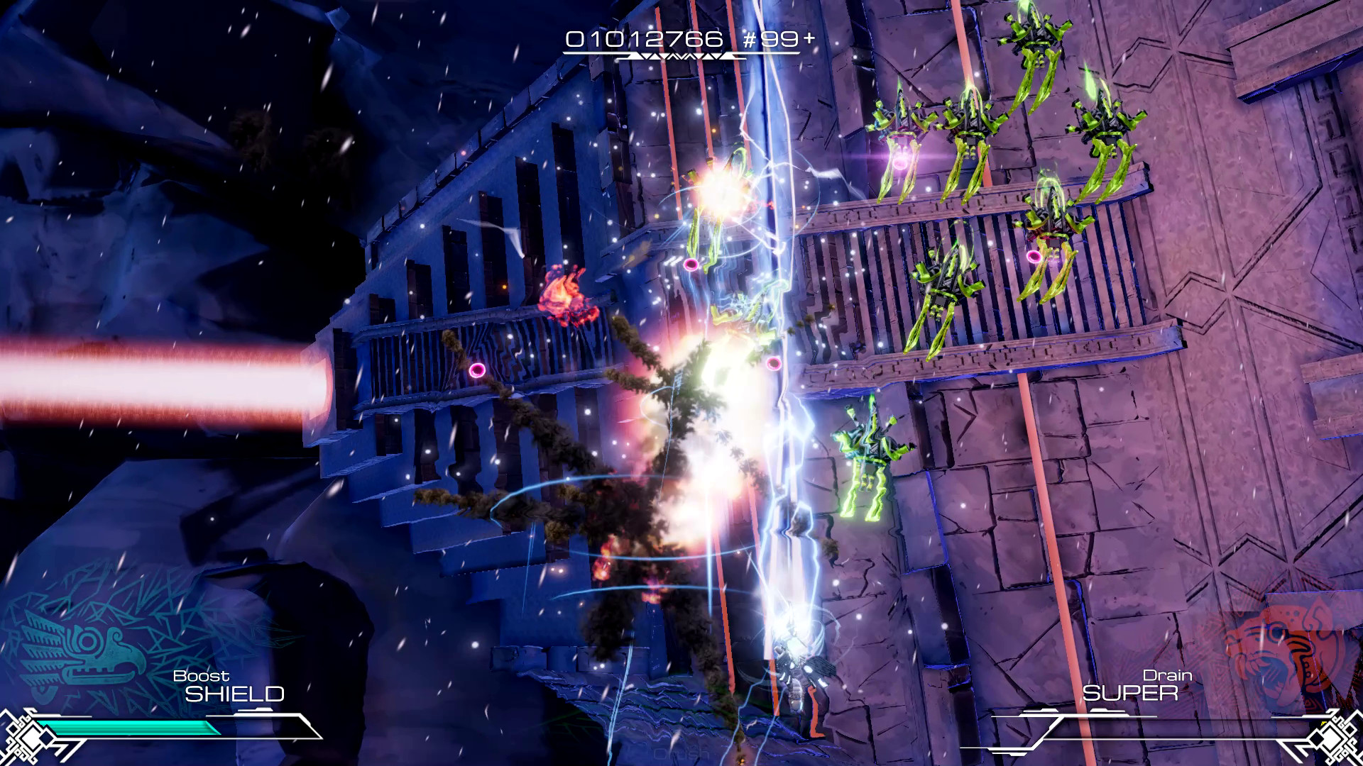 Orbital Bullet: An Exhilarating 2.5D Roguelike With Rotating 360° Levels