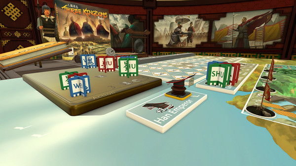 скриншот Tabletop Simulator - Three Kingdoms Redux 1