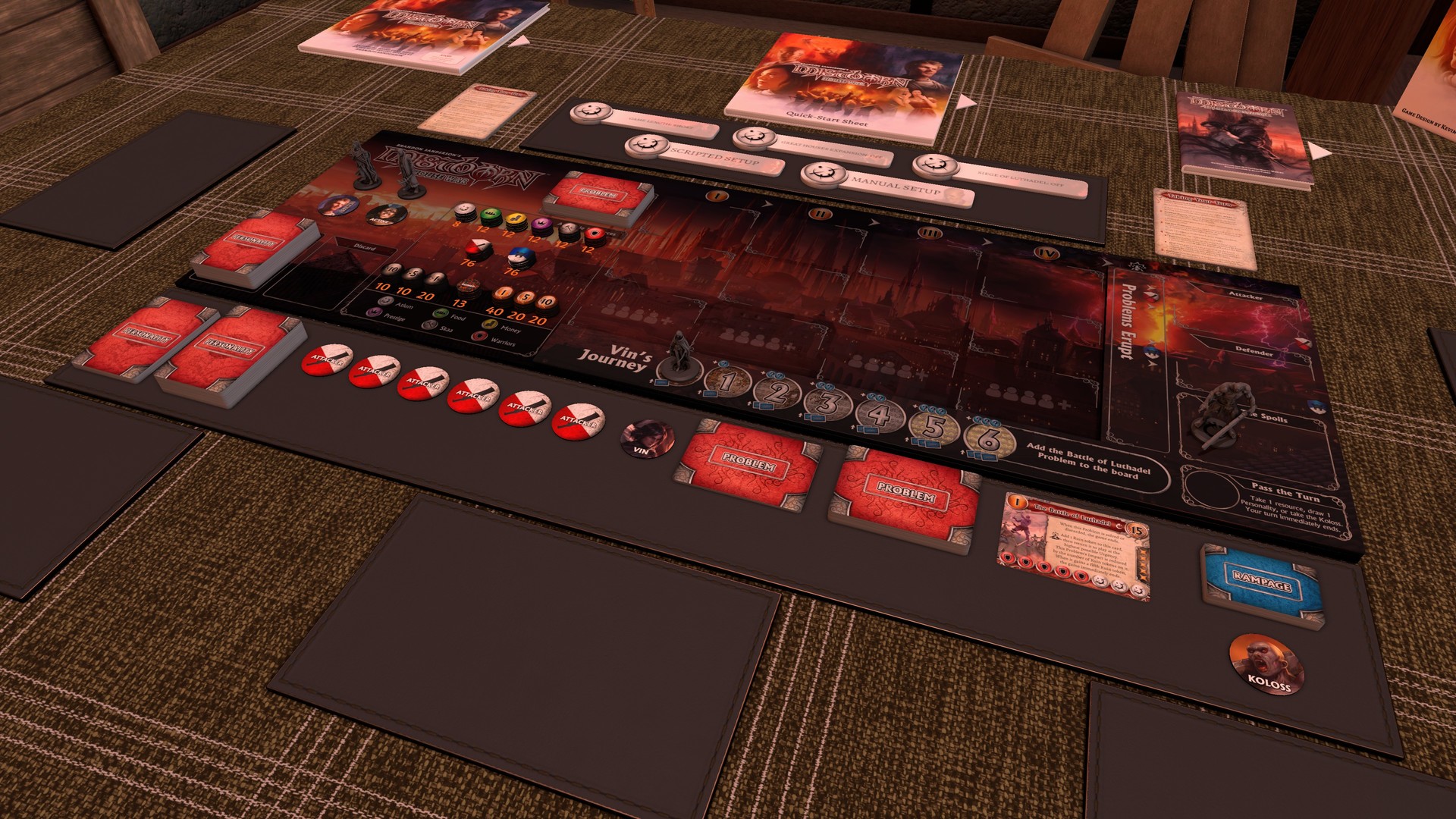 Tabletop Simulator - Mistborn: House War Featured Screenshot #1