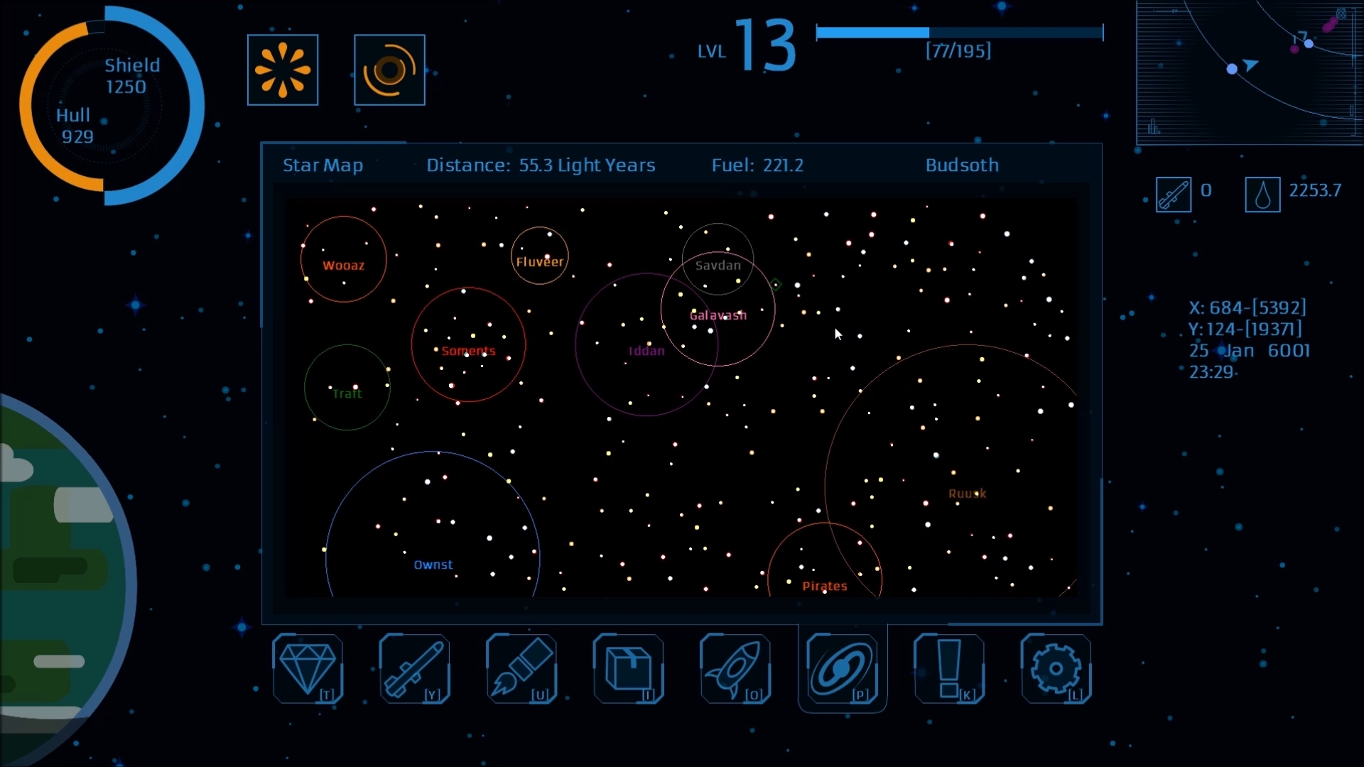 Карта спутников voices of the void. Supercluster: Void. Supercluster.