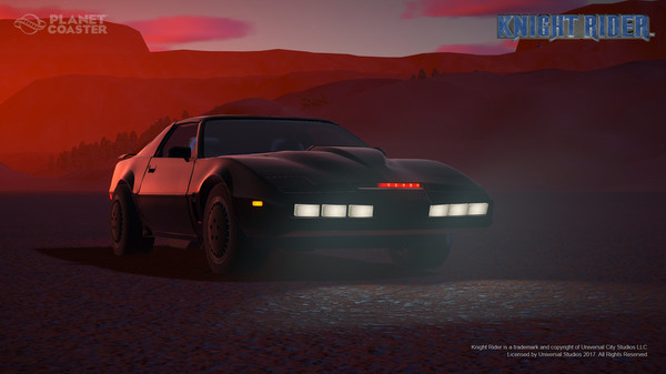 Planet Coaster - Knight Rider™ K.I.T.T. Construction Kit for steam Planet Coaster - Knight Rider™ K.I.T.T. Construction Kit for steam
