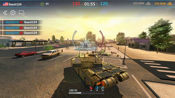 Скриншот из Modern Assault Tanks