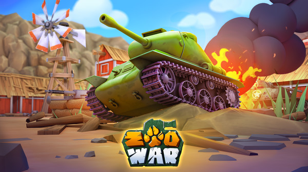 скриншот Zoo War: Fun Games With Tanks 0