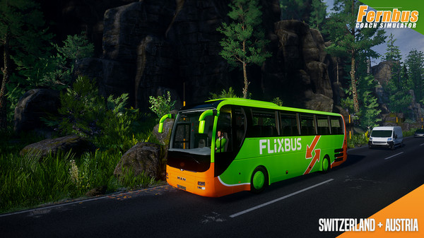 скриншот Fernbus Simulator - Austria/Switzerland 1